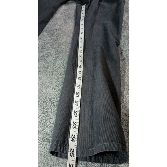 Gap Kids Girls Grey Stripe Khaki Pants Slim Straight Regular Fit MCM Kidcore - Picture 4 of 15